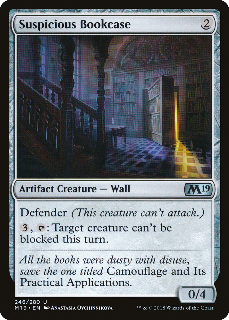 Suspicious Bookcase (M19) 246 - WZRD TCG