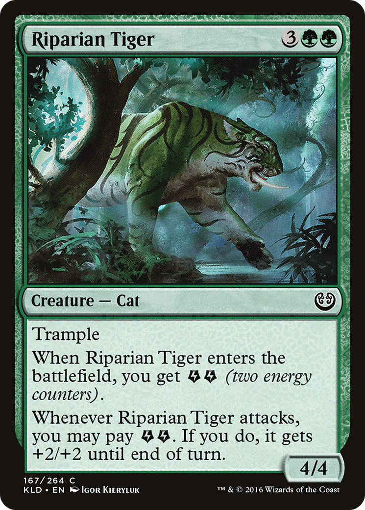 Riparian Tiger (KLD) 167 - WZRD TCG