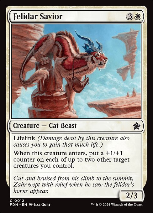 Felidar Savior front