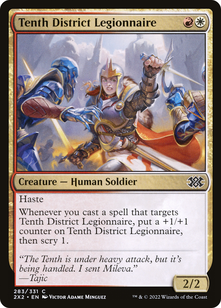 Tenth District Legionnaire (2X2) 283 - WZRD TCG