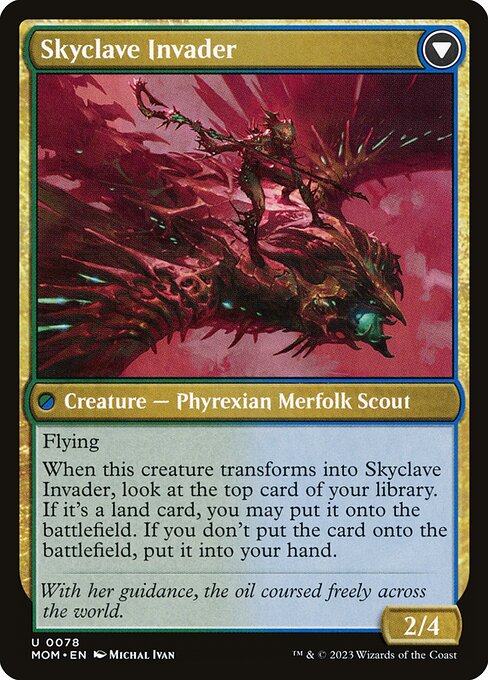 Skyclave Aerialist // Skyclave Invader (Back)