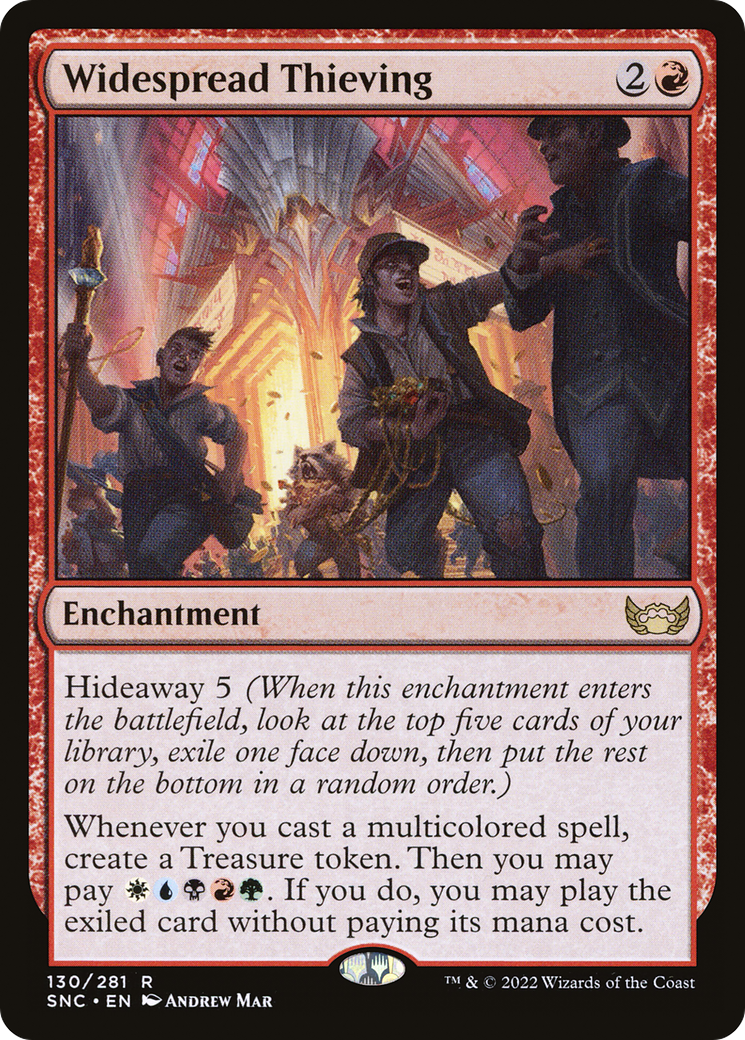 Widespread Thieving (SNC) 130 - WZRD TCG