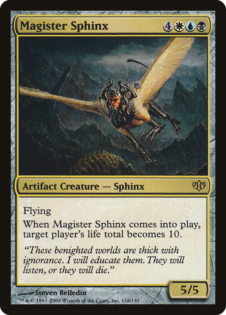 Magister Sphinx (CON) 116