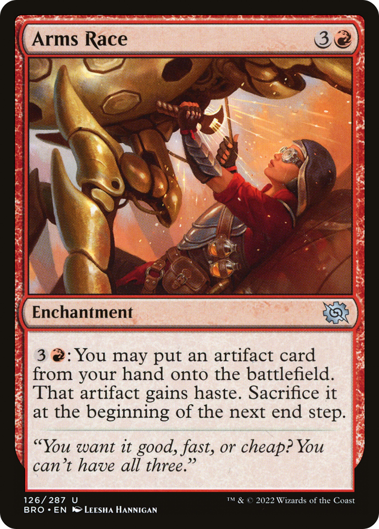 Arms Race (BRO) 126 - WZRD TCG
