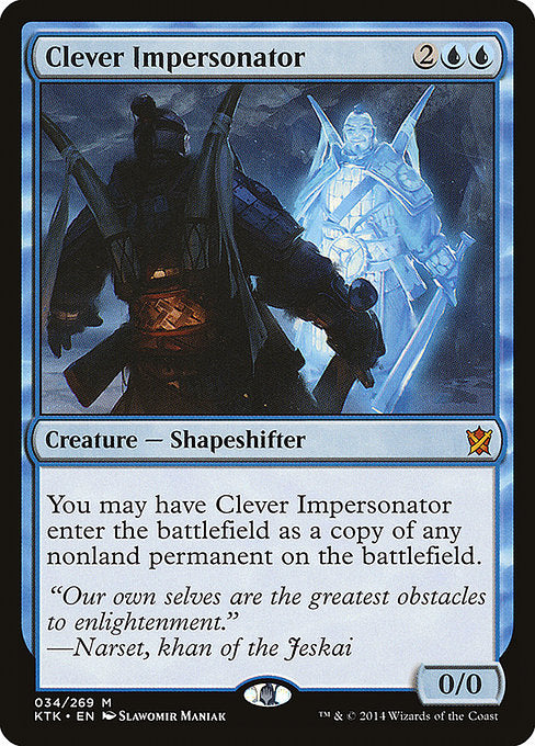 Clever Impersonator front