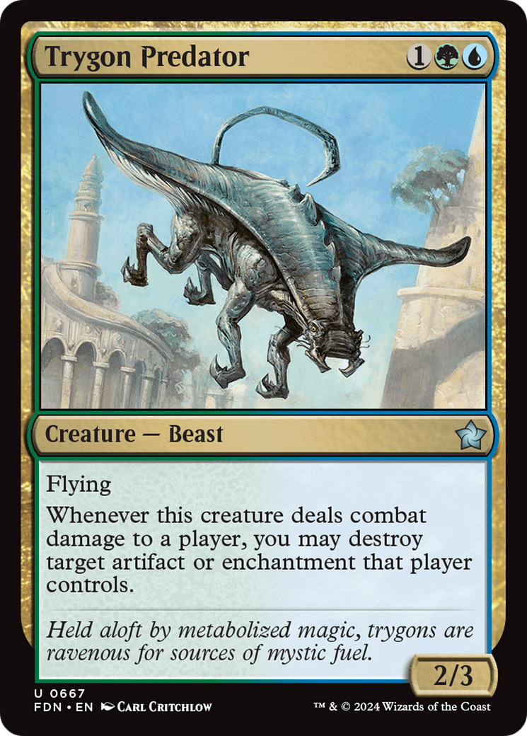 Trygon Predator (FDN) 667 - WZRD TCG