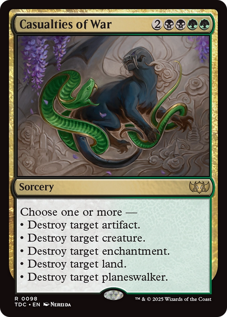Casualties of War (TDC) 98 - WZRD TCG