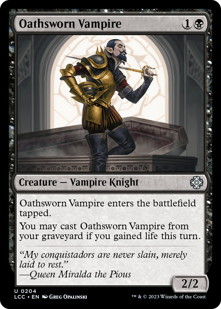 Oathsworn Vampire (LCC) 204 - WZRD TCG
