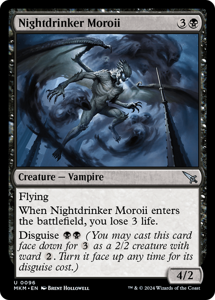 Nightdrinker Moroii (MKM) 96 - WZRD TCG