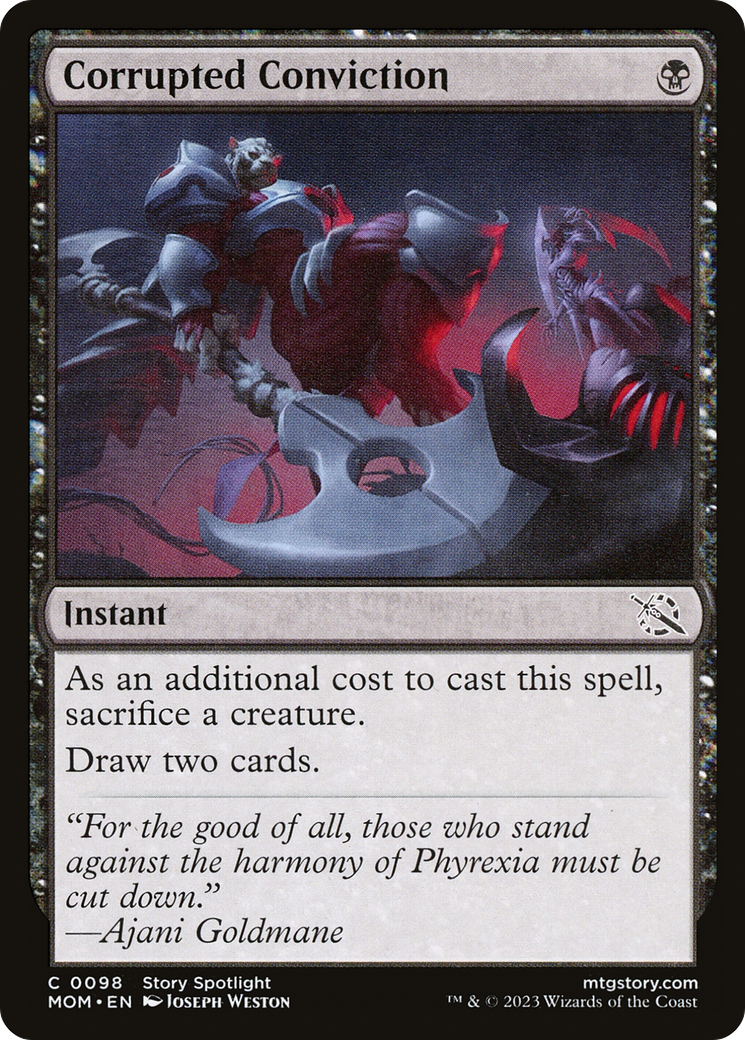 Corrupted Conviction (MOM) 98 - WZRD TCG