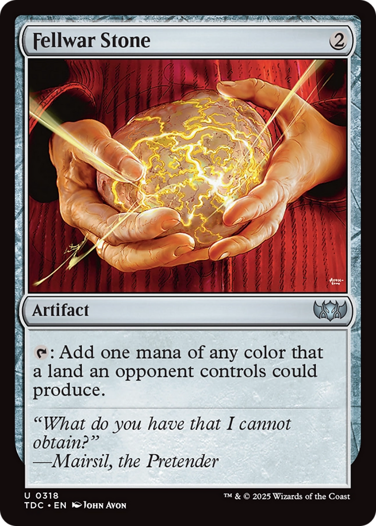Fellwar Stone (TDC) 318 - WZRD TCG