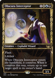 Obscura Interceptor (SNC) 324 - WZRD TCG