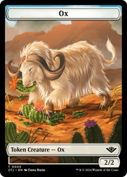 Ox Token (TOTJ) 3 - WZRD TCG