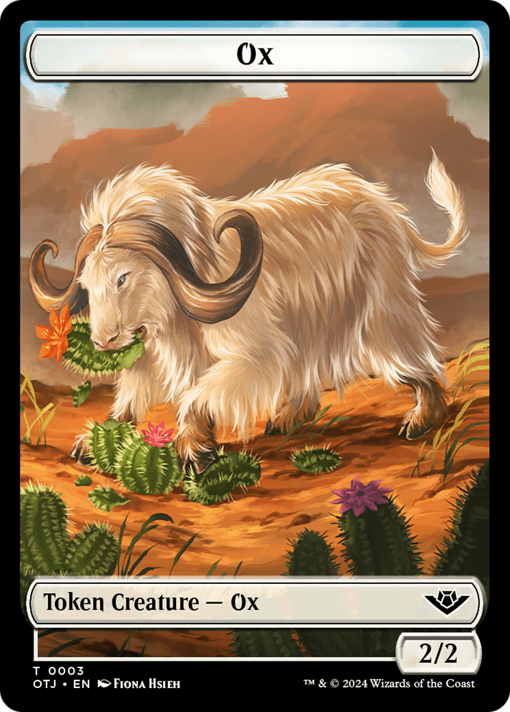 Ox Token (TOTJ) 3 - WZRD TCG