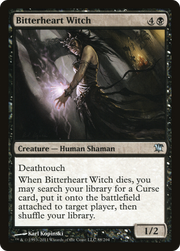 Bitterheart Witch (ISD) 88 - WZRD TCG