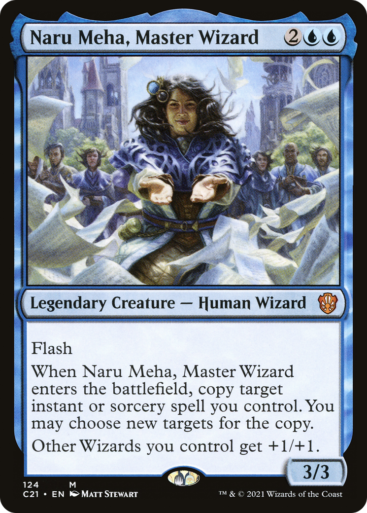 Naru Meha, Master Wizard (C21) 124