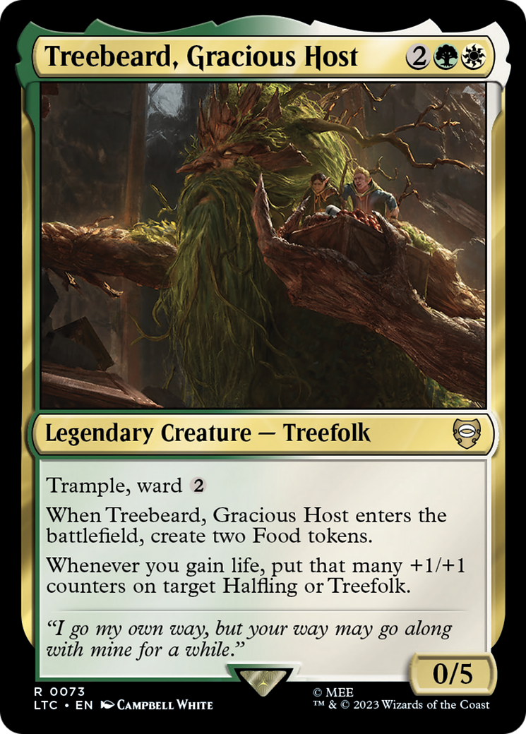 Treebeard, Gracious Host (LTC) 73
