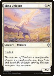 Mesa Unicorn (DOM) 27 - WZRD TCG