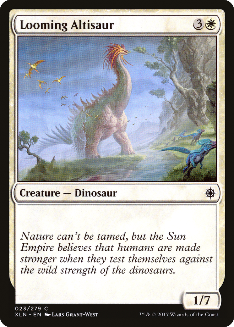 Looming Altisaur (XLN) 23 - WZRD TCG