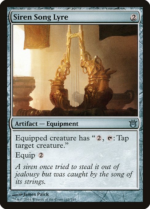 Siren Song Lyre front