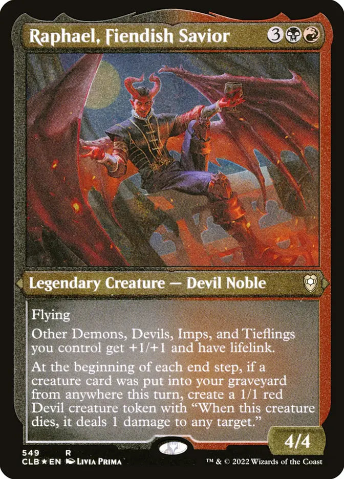 WZRD Decks - Raphael, Fiendish Savior