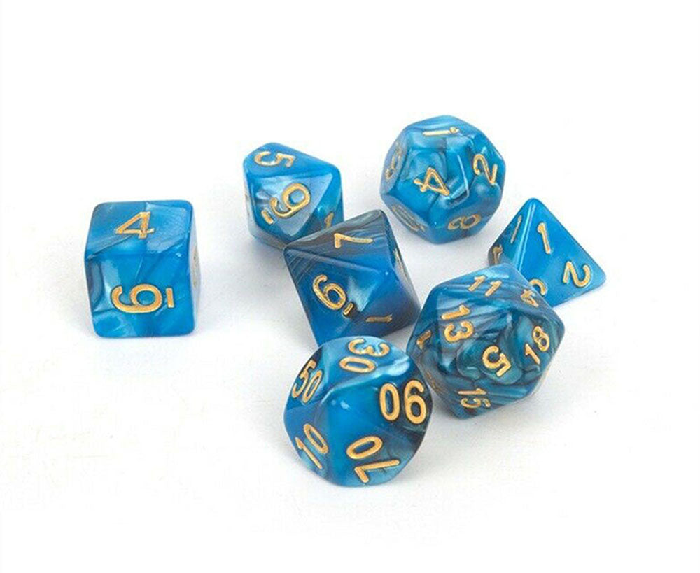 D&D - Colour Swirl - Black/Blue - WZRD TCG