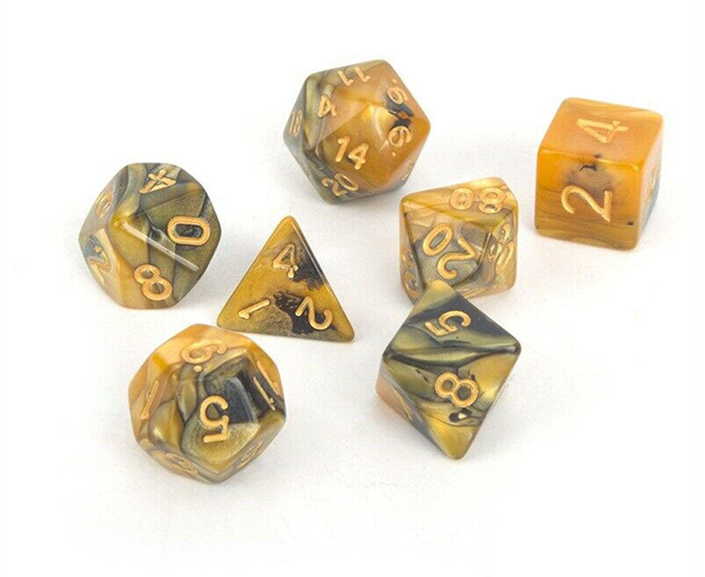 D&D - Colour Swirl - Black/Gold - WZRD TCG