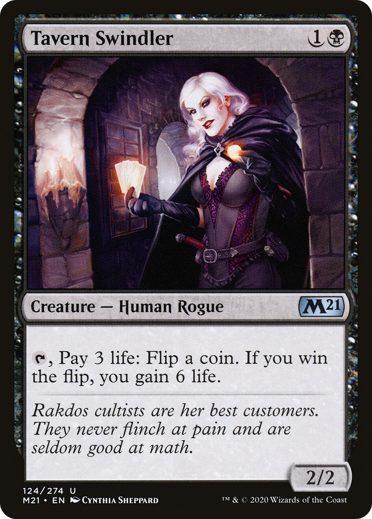 Tavern Swindler (M21) 124 - WZRD TCG
