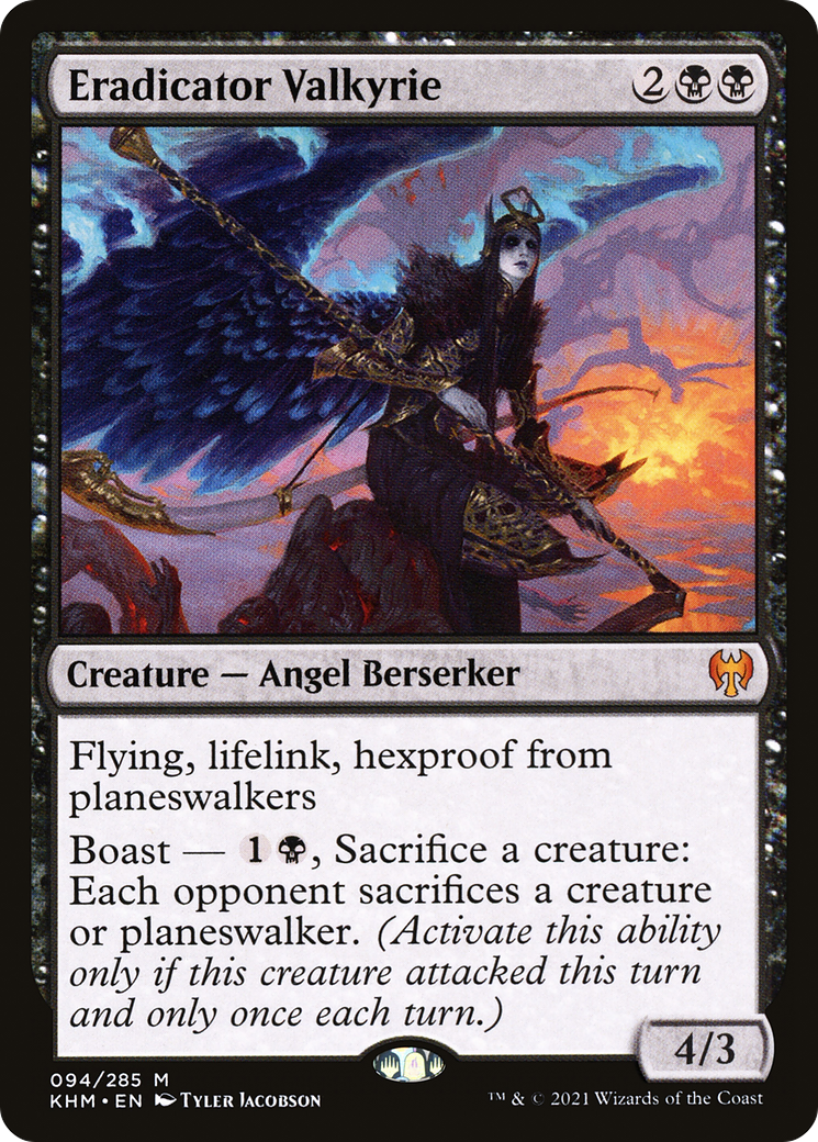 Eradicator Valkyrie (KHM) 94 - WZRD TCG