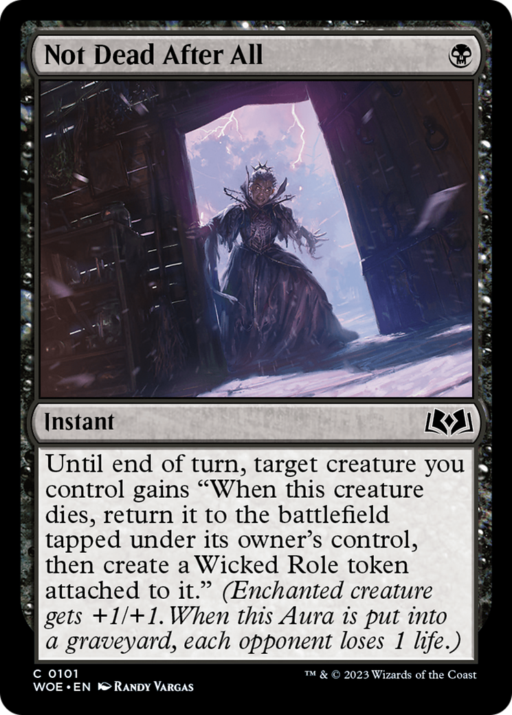 Not Dead After All (WOE) 101 - WZRD TCG