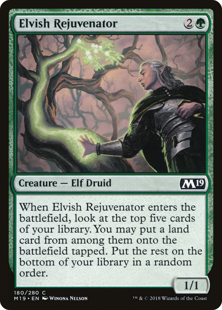 Elvish Rejuvenator (M19) 180 - WZRD TCG