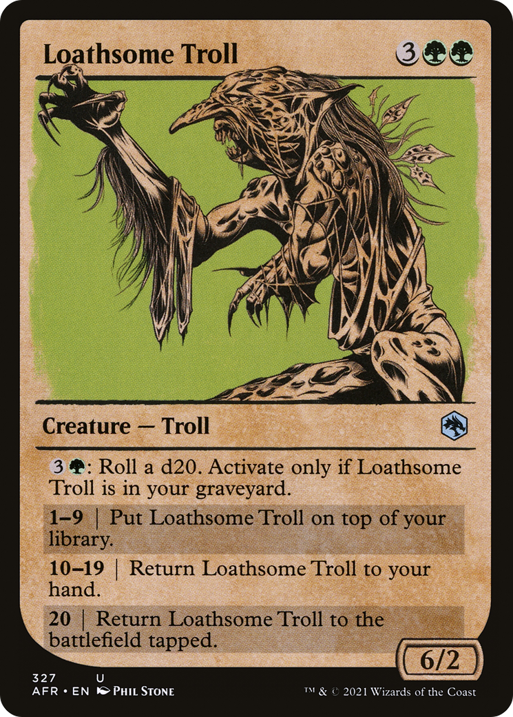 Loathsome Troll (AFR) 327