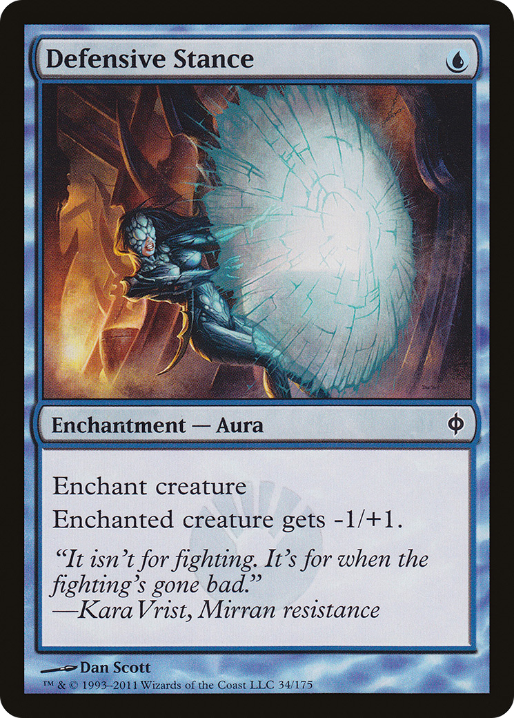 Defensive Stance (NPH) 34 - WZRD TCG
