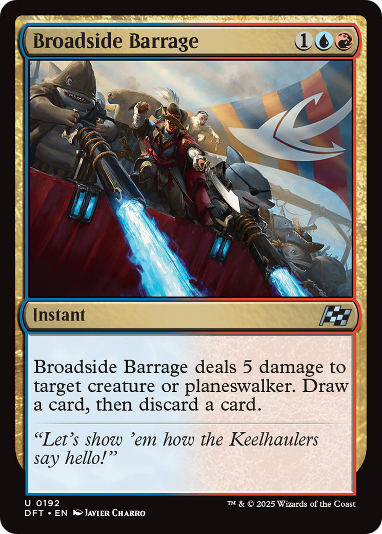 Broadside Barrage (DFT) 192 - WZRD TCG