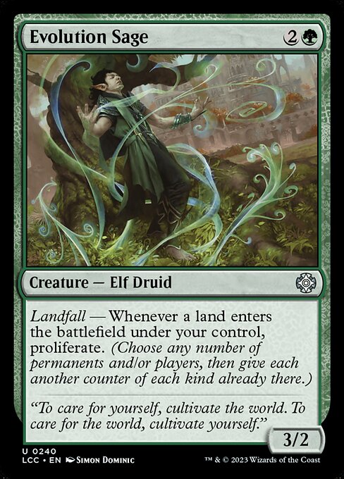 Evolution Sage front