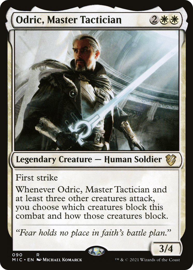 Odric, Master Tactician (MIC) 90