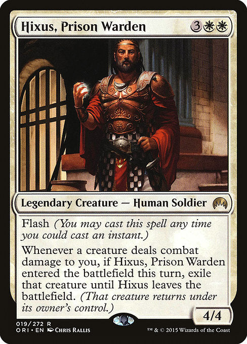 Hixus, Prison Warden front