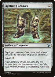 Lightning Greaves (C15) 257