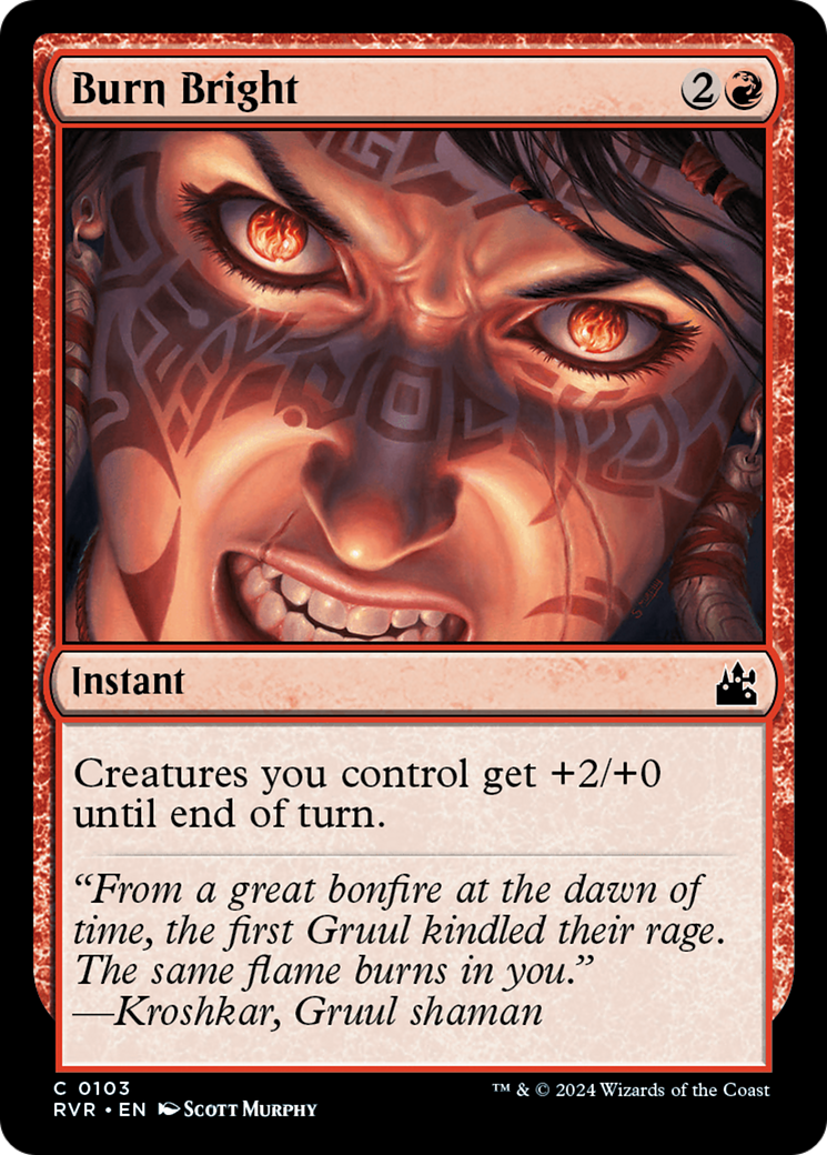 Burn Bright (RVR) 103 - WZRD TCG