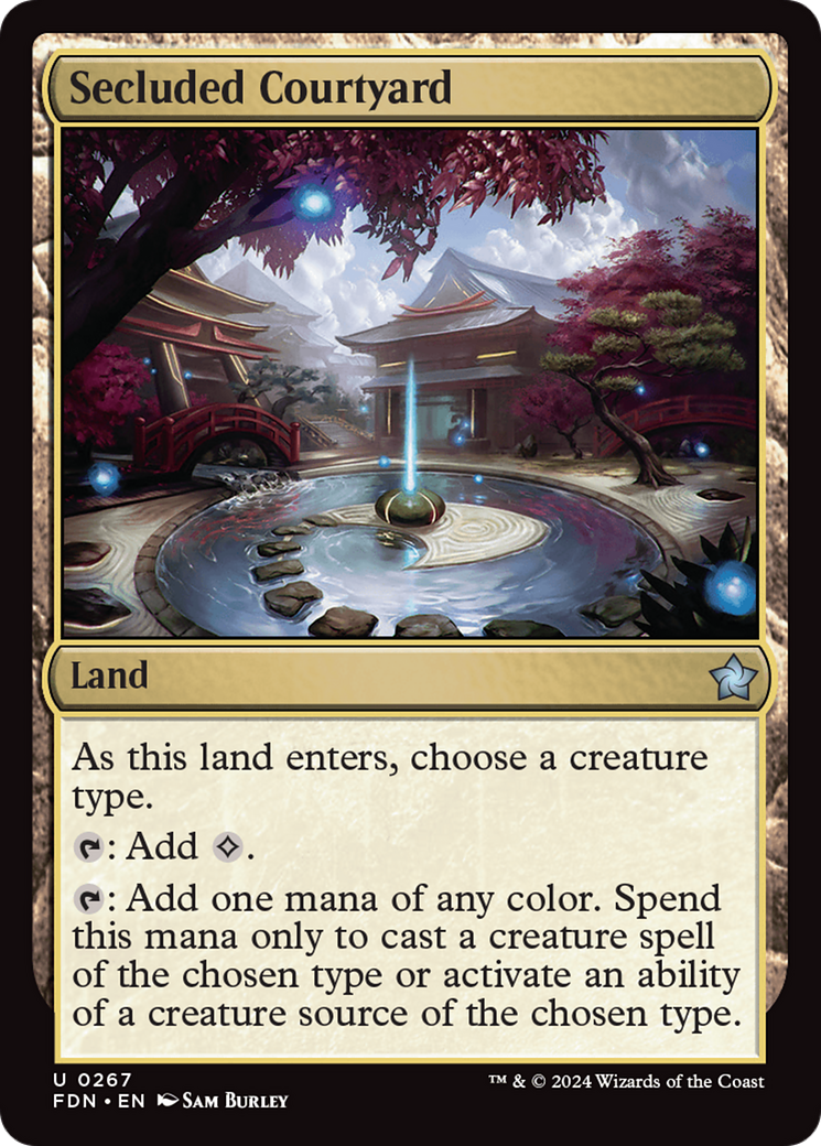 Secluded Courtyard (FDN) 267