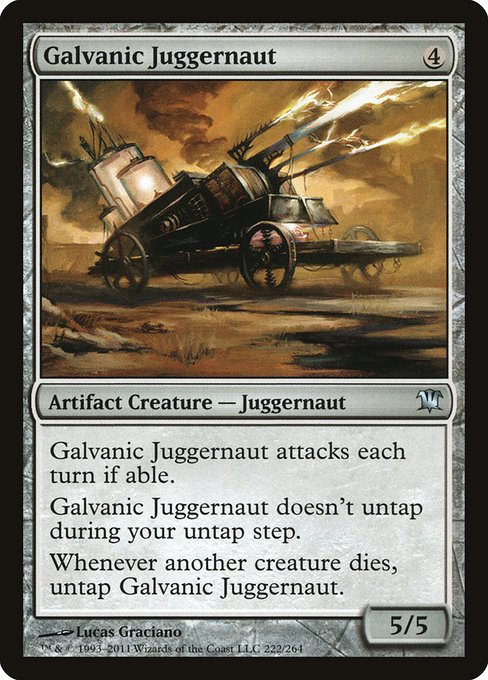 Galvanic Juggernaut front