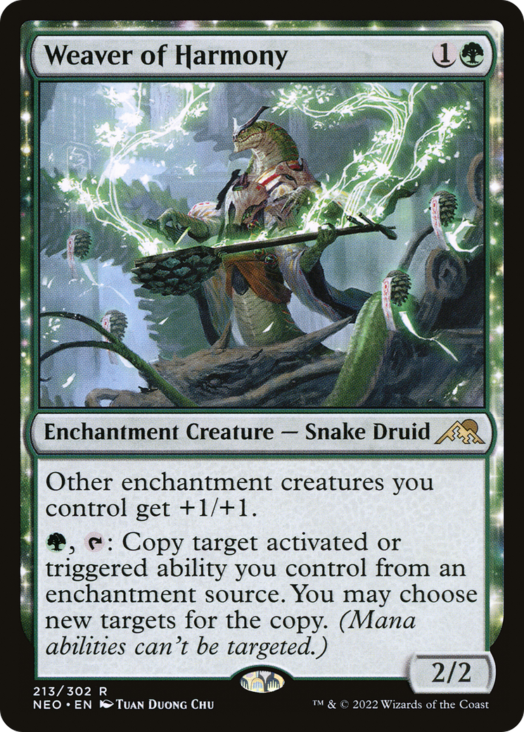 Weaver of Harmony (NEO) 213 - WZRD TCG