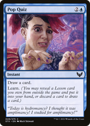 Pop Quiz (STX) 49 - WZRD TCG