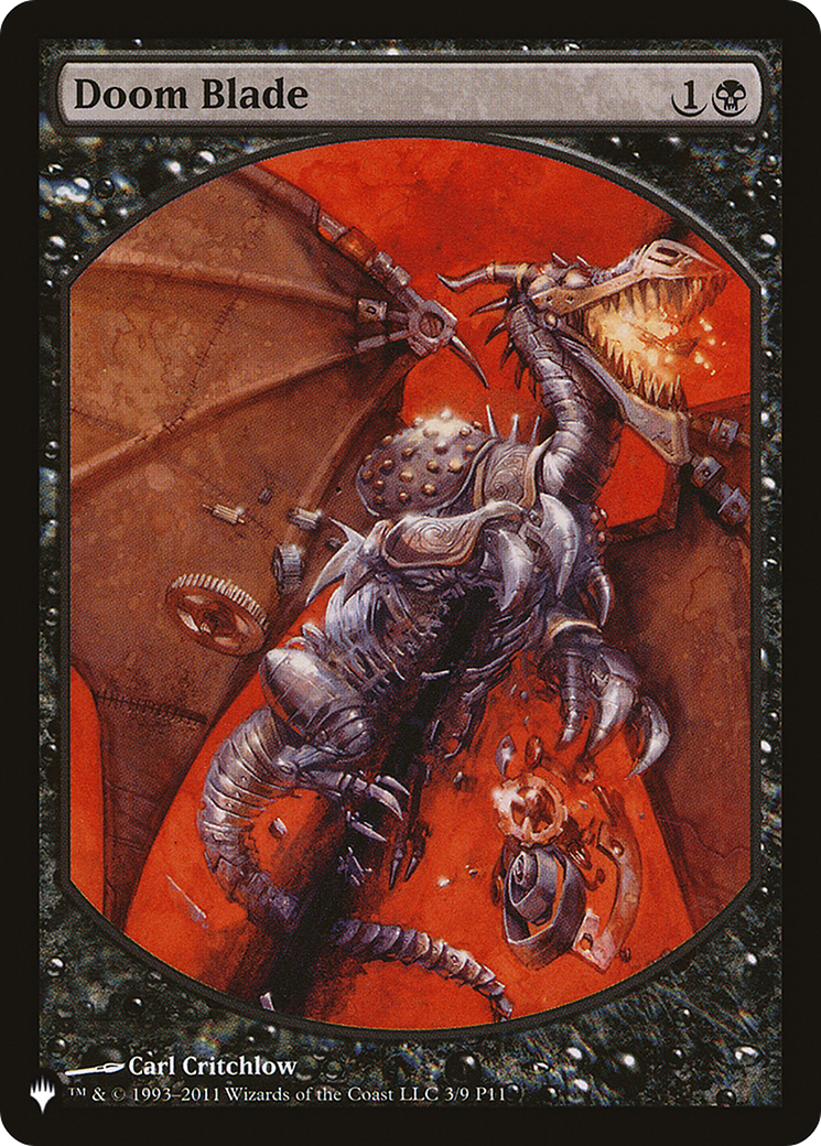 Doom Blade (PLST) P11-3