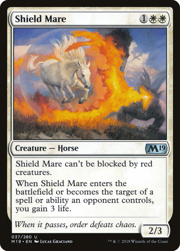 Shield Mare (M19) 37 - WZRD TCG