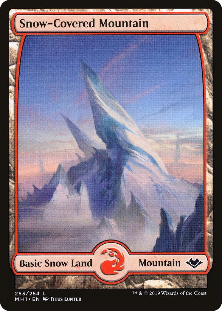 Snow-Covered Mountain (MH1) 253