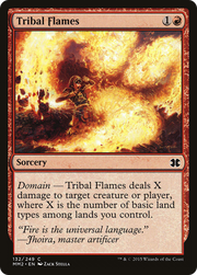 Tribal Flames (MM2) 132 - WZRD TCG