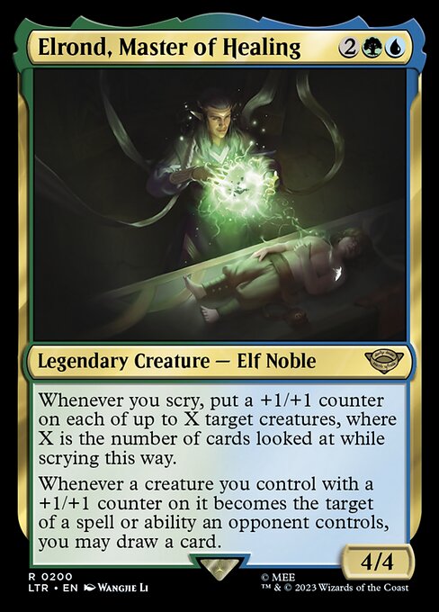 Elrond, Master of Healing front