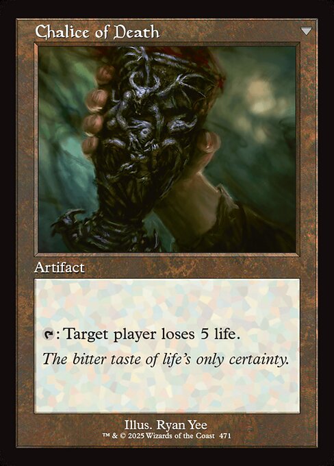 Chalice of Life // Chalice of Death back
