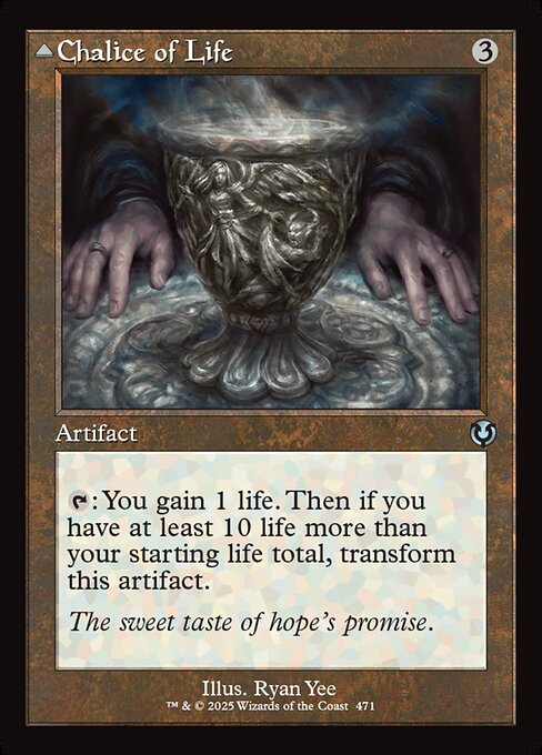 Chalice of Life // Chalice of Death front